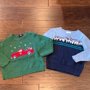 Winter Holiday Sweater Bundle boys 4T